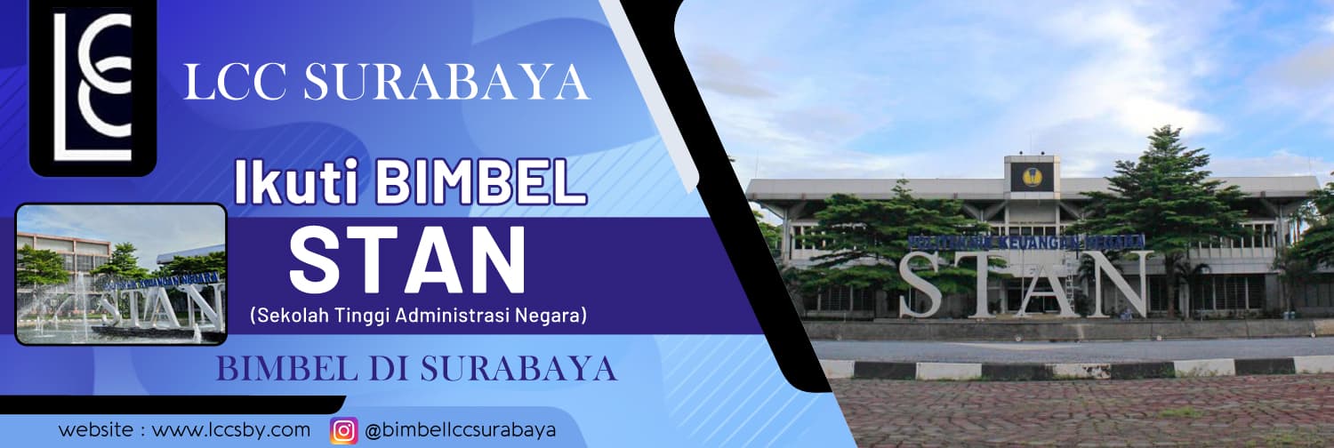 Banner program Bimbel STAN Surabaya